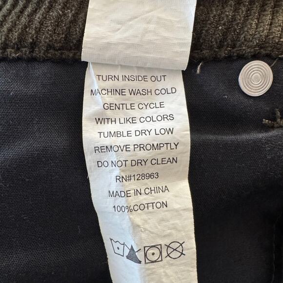 Indigo Rein Dark Brown Corduroy Mini Skirt - Picture 9 of 10